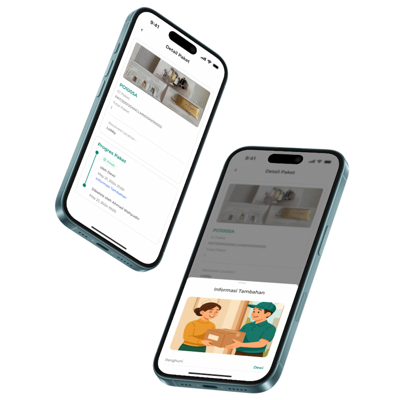 Package Detail Interface