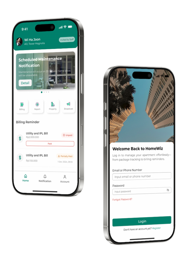 Homewiz Mobile App